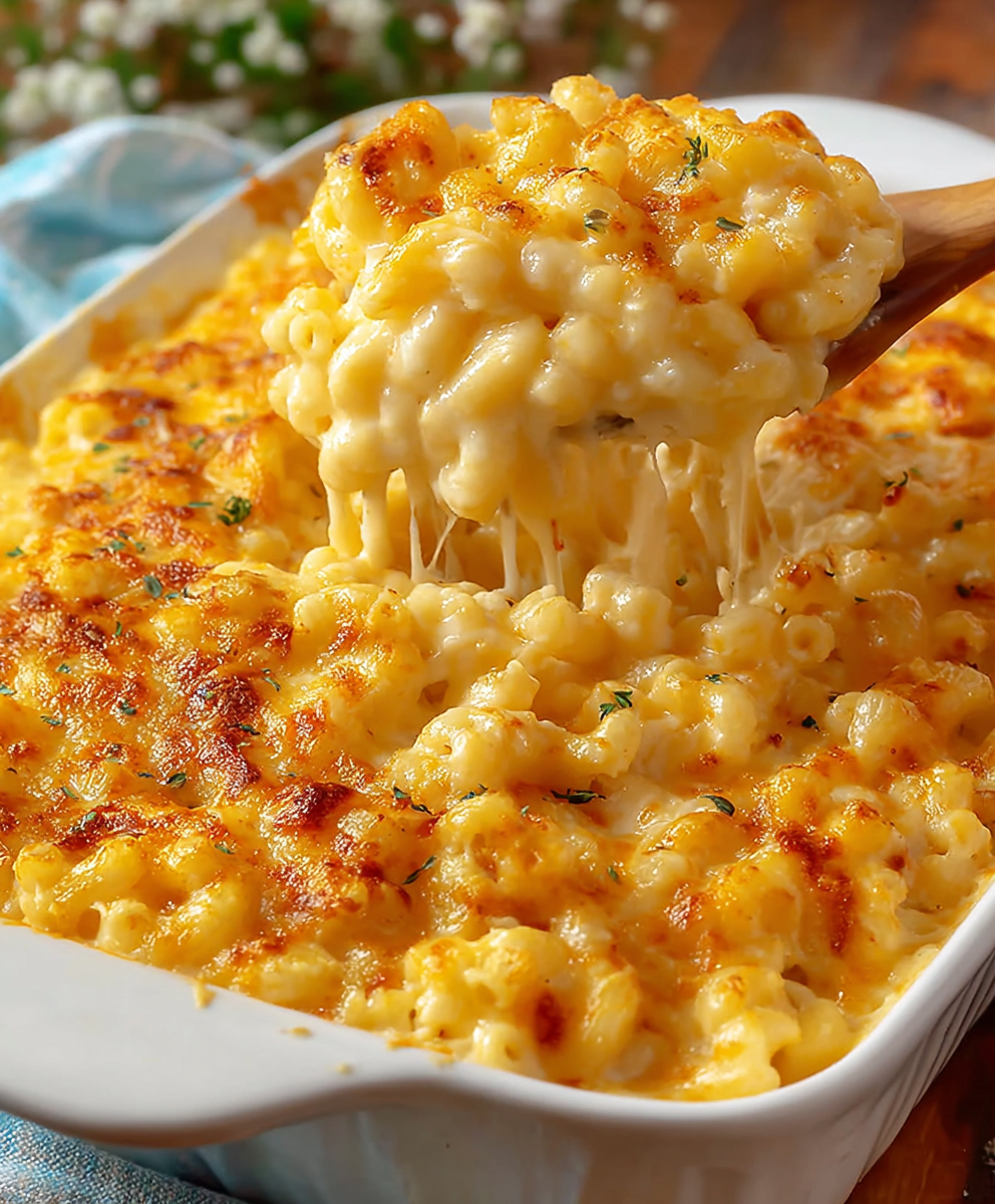 Creamy Baked Mac And Cheese