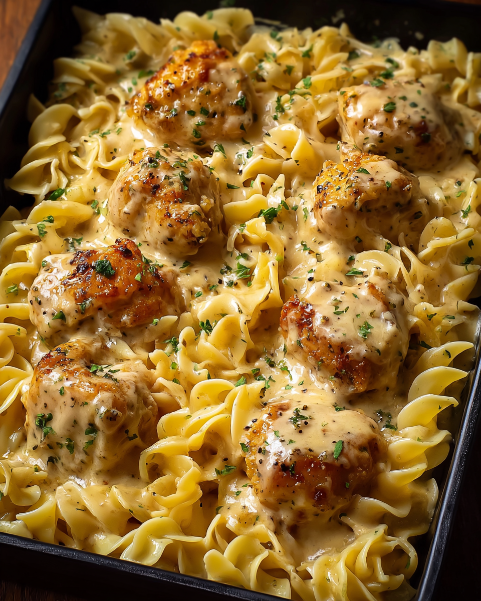 Creamy Chicken and Noodles