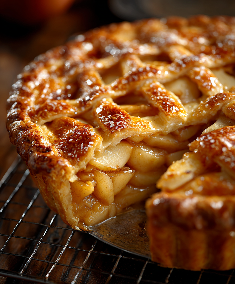 Grandma’s Apple Strudel Pie