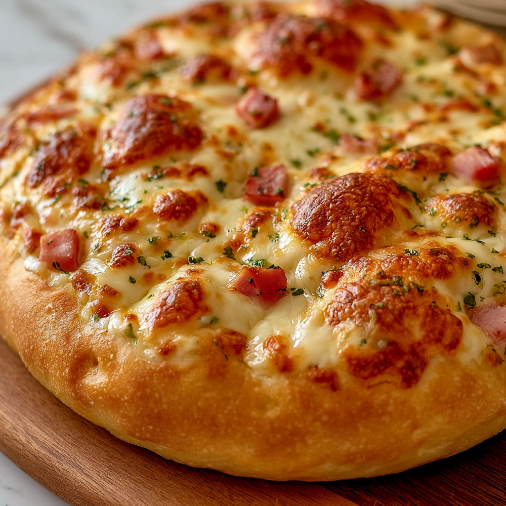 Ham and Cheese Focaccia