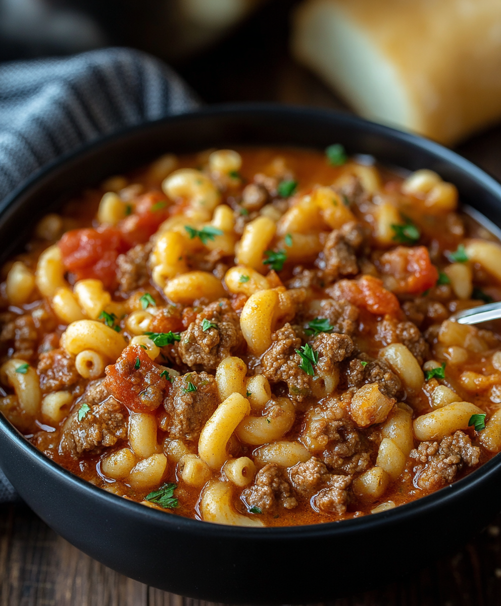Hearty Southern Beef Goulash
