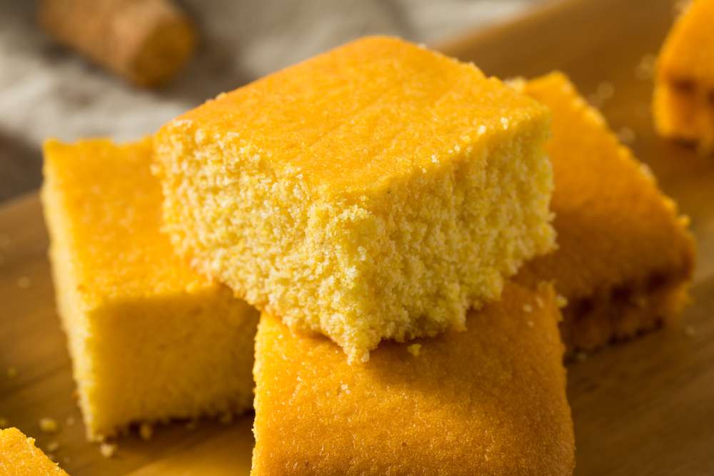 Homemade Sweet Buttery Cornbread