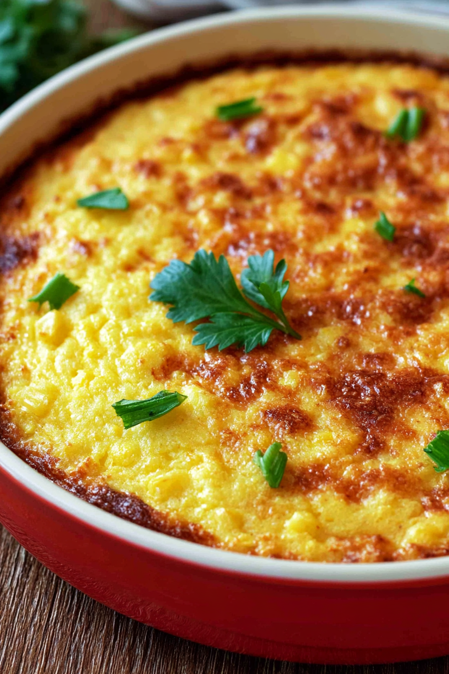 Jiffy Corn Casserole Comfort