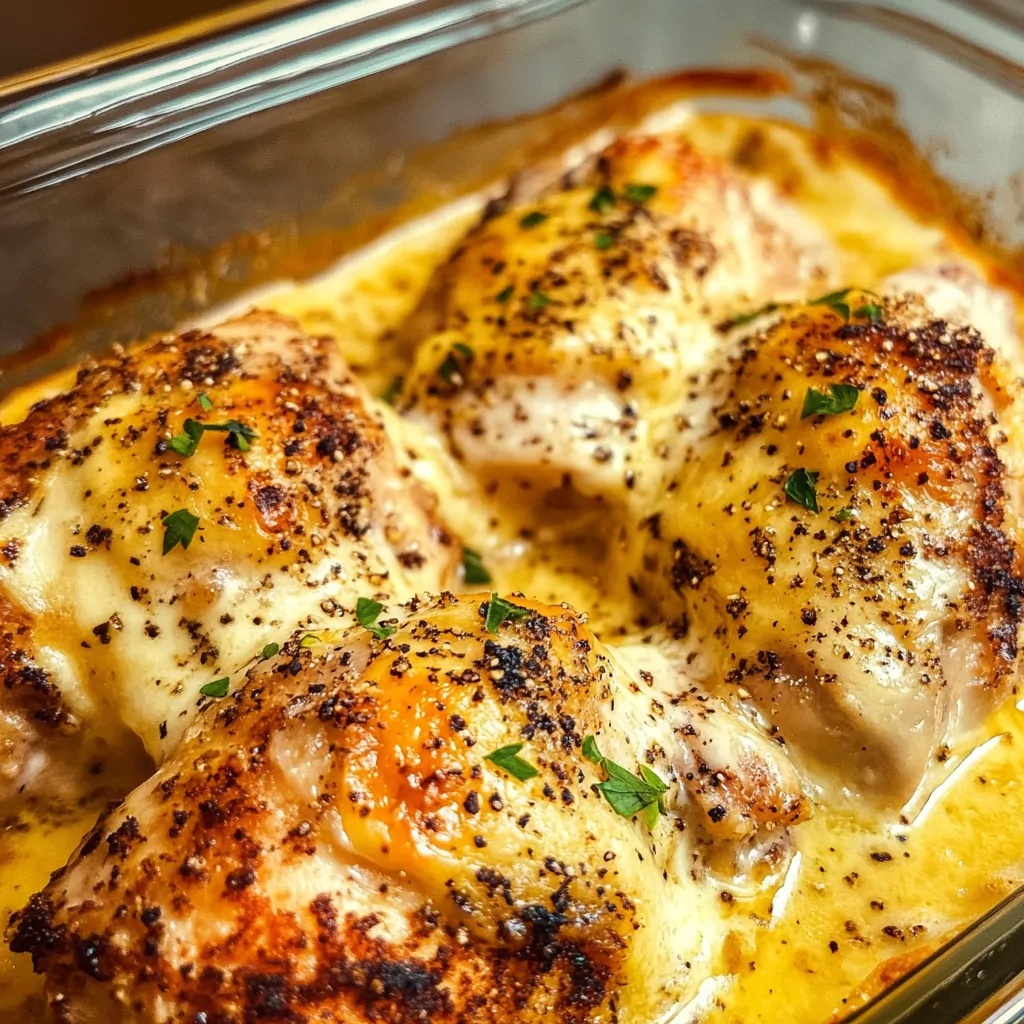 Melt In Your Mouth Chicken Recipe (Creamy, Juicy, Golden)