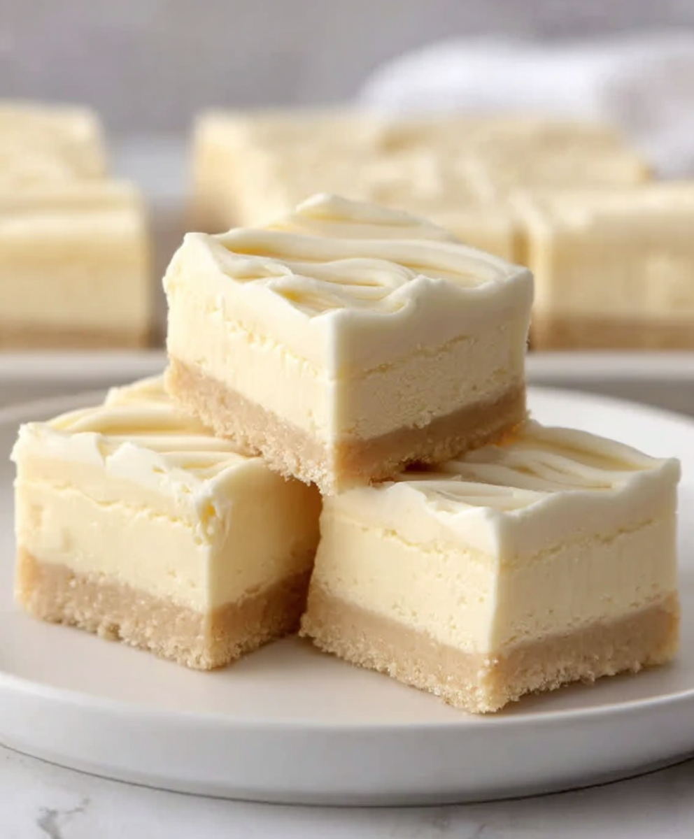No-Bake Cheesecake Fudge Squares