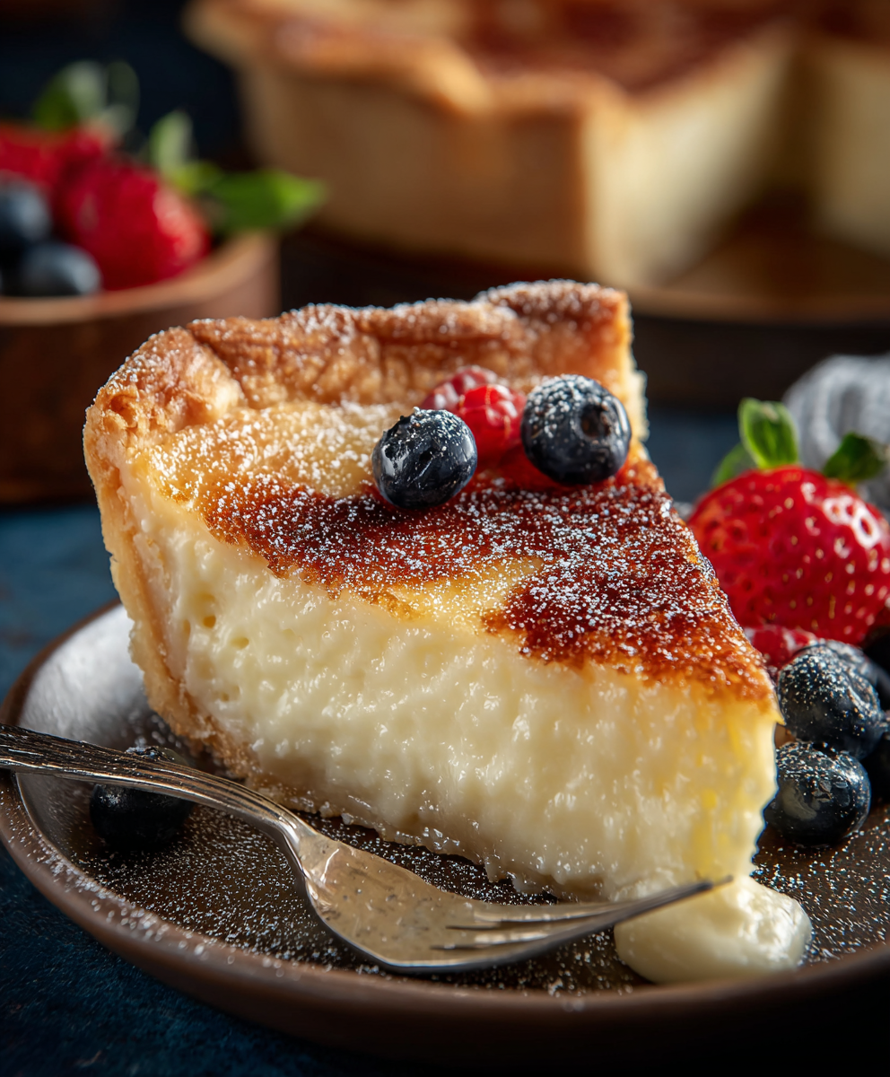 Old-Fashioned Creamy Depression Water Pie