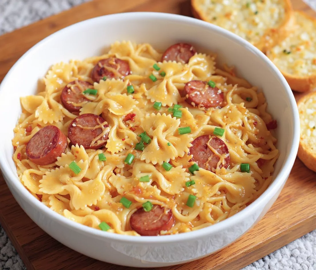 One Pot Kielbasa Pasta