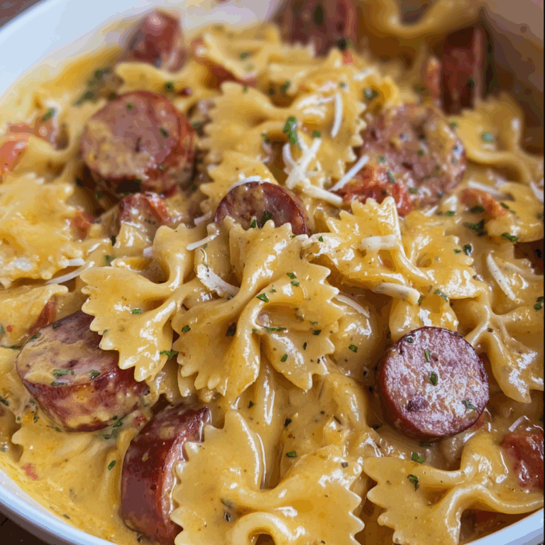 One-Pot Smoked Sausage Pasta