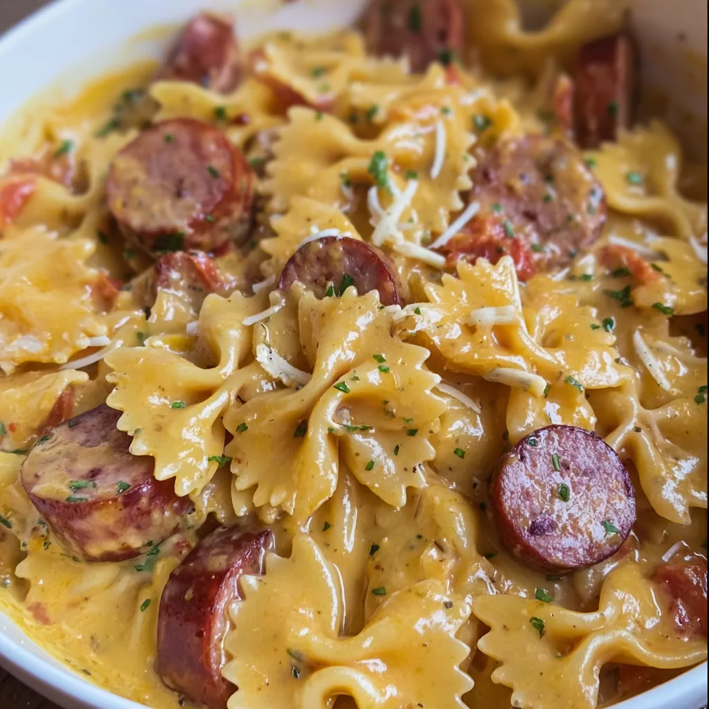 One-Pot Smoked Sausage Pasta - Quick Recipes