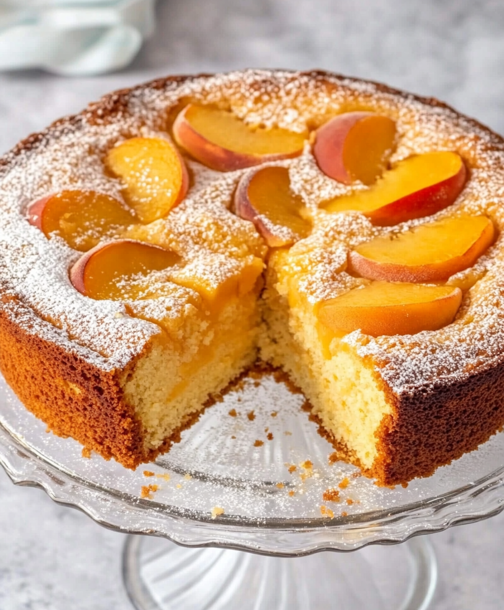 Peach Cake Recipe