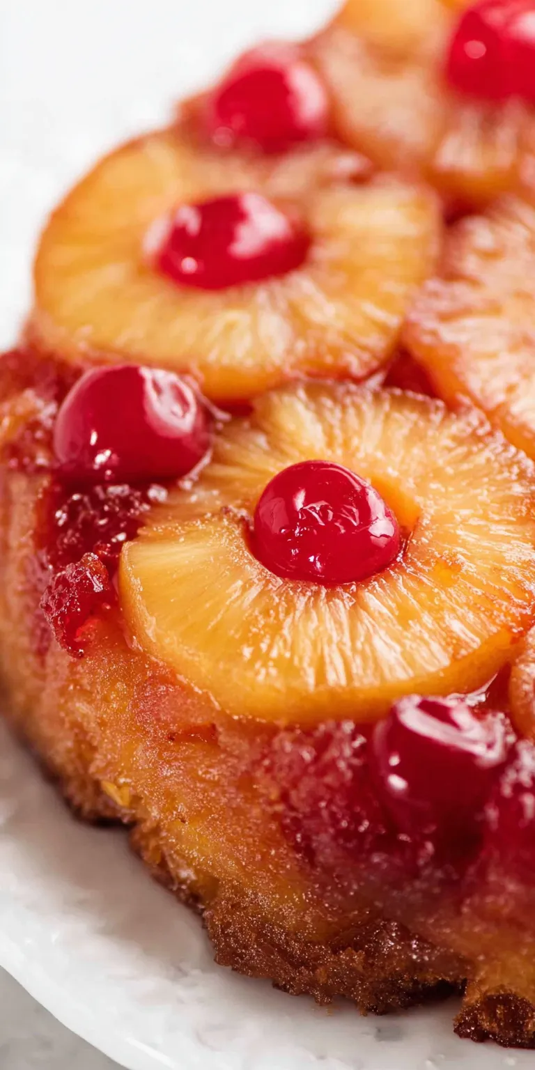 Pineapple Cherry Upside Down Cake