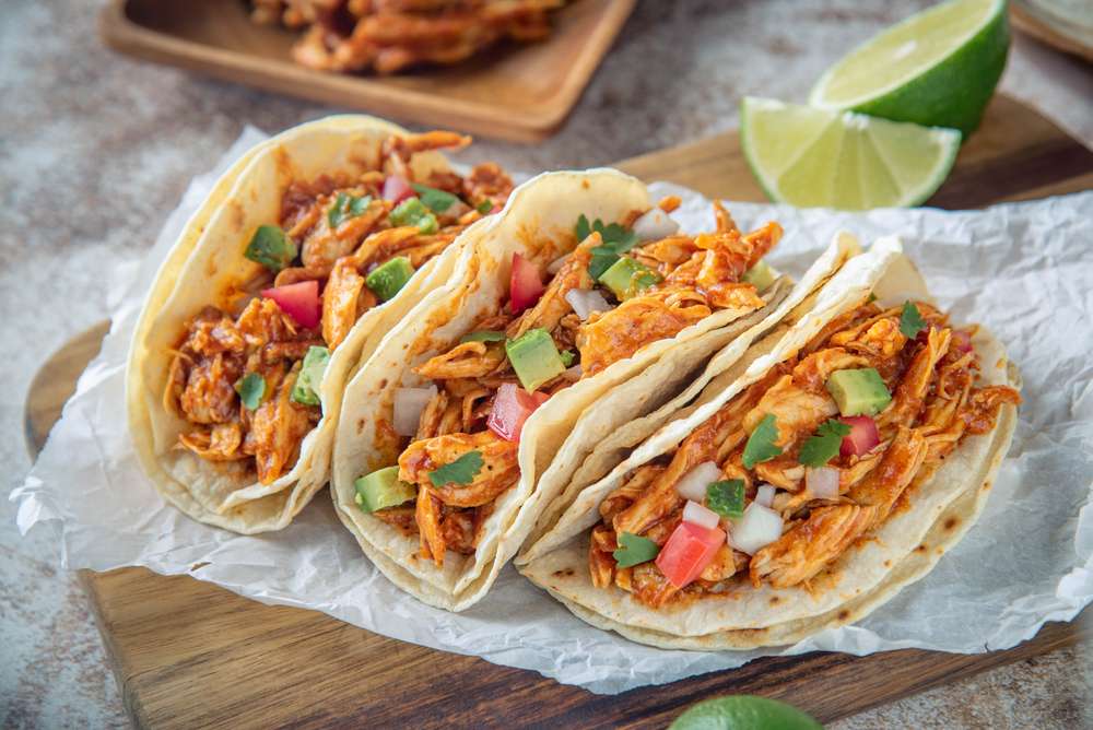Pulled Chicken Tacos