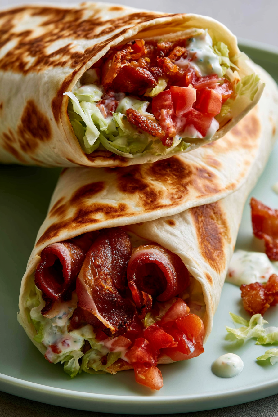 Secret Sauce BLT Wraps