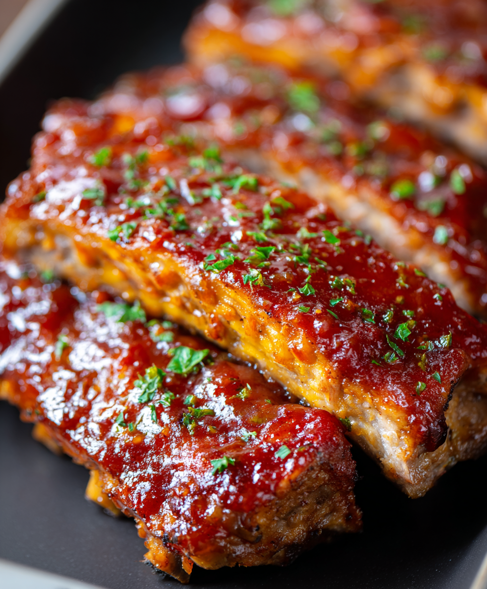 Slow Cooker BBQ Pork Ribs