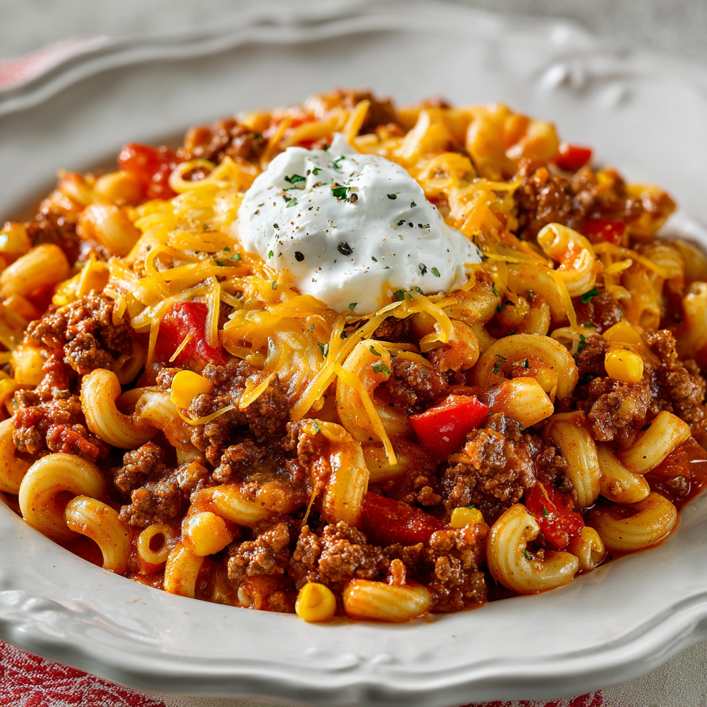 Southern Tomato Beef Ghoulash