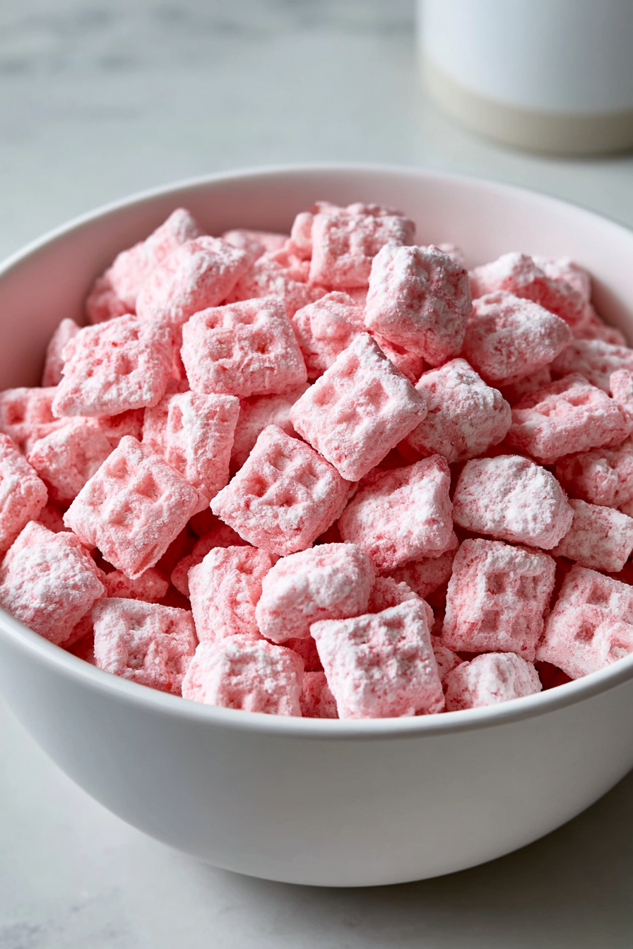 Strawberry Shortcake Puppy Chow