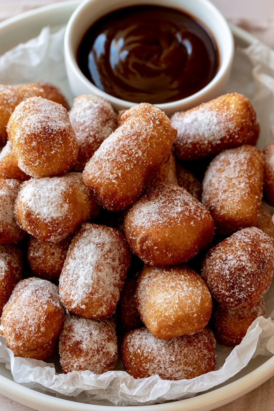 Sweet Air Fryer Churro Bites