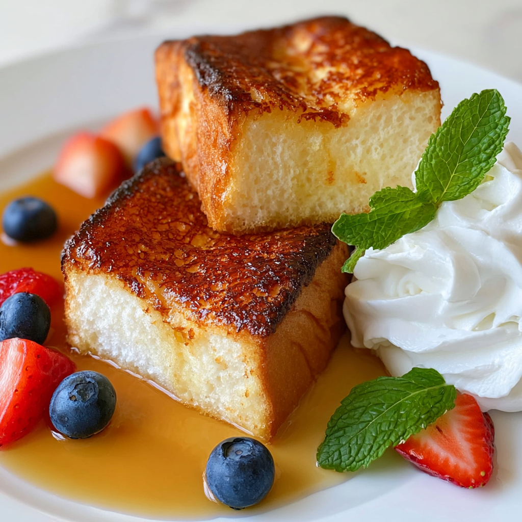 Angel Food Cake French Toast