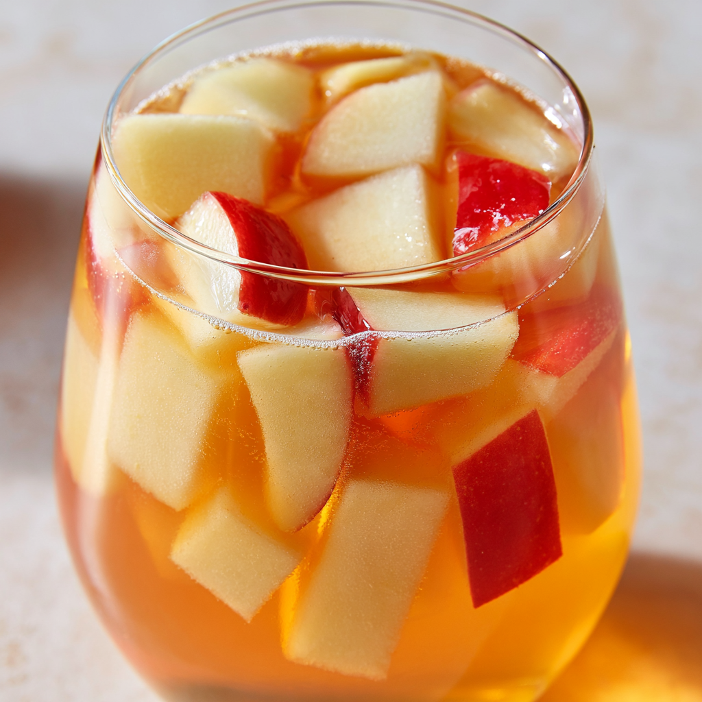 Apple Cider Sangria with Caramel Vodka
