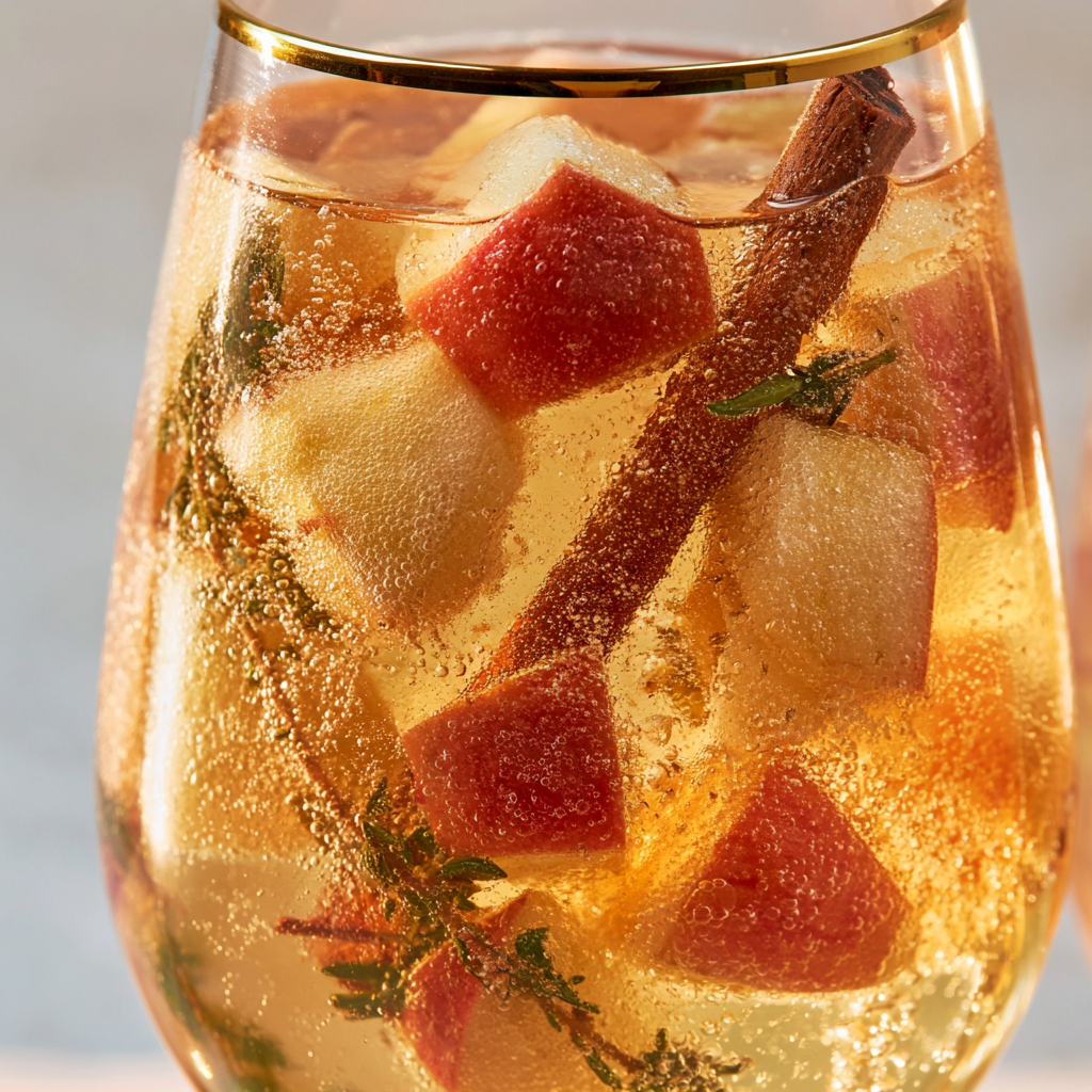 Apple Cider Prosecco Sangria