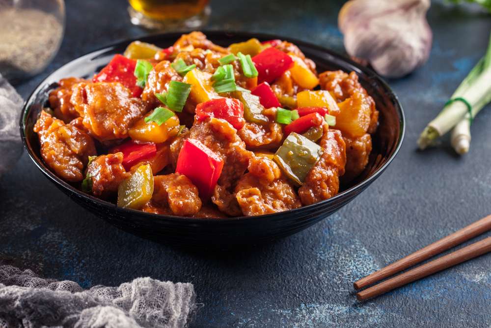 Baked Sweet and Sour Chicken