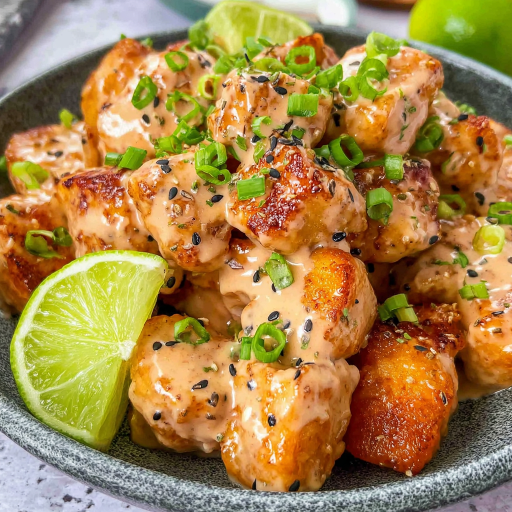 Bang Bang Salmon Bites