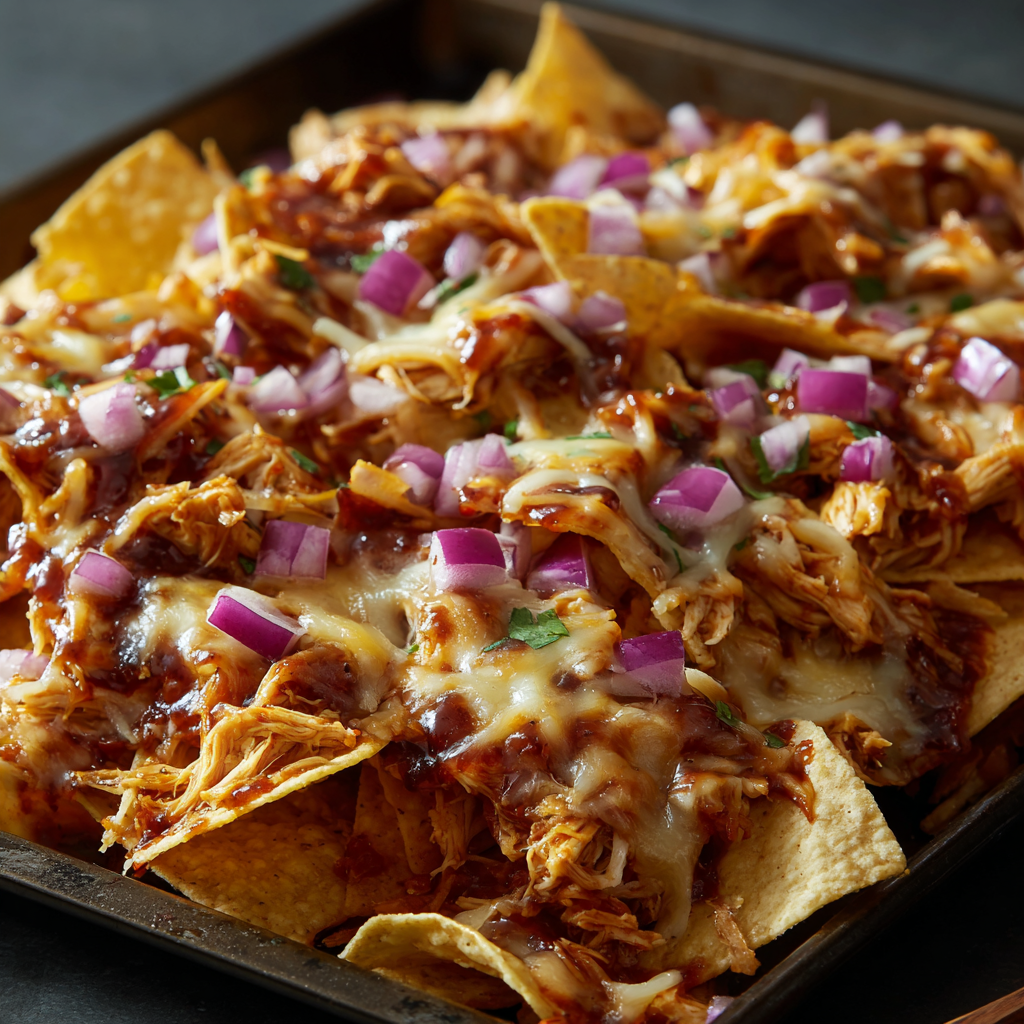 BBQ Chicken Nachos
