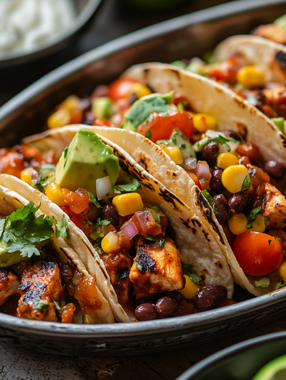 BBQ Chicken Tacos