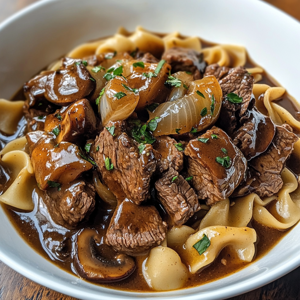 Beef and Noodles
