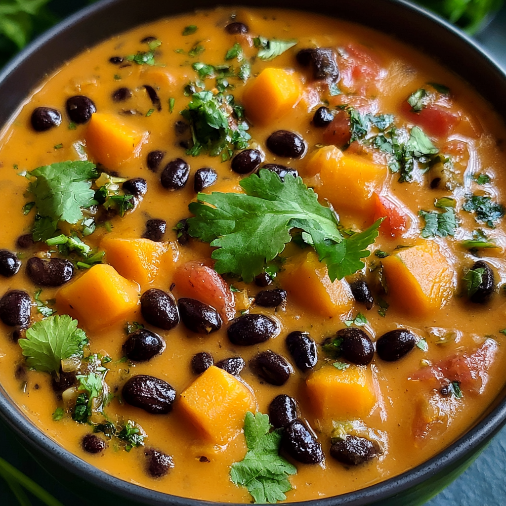 Black Bean Pumpkin Soup