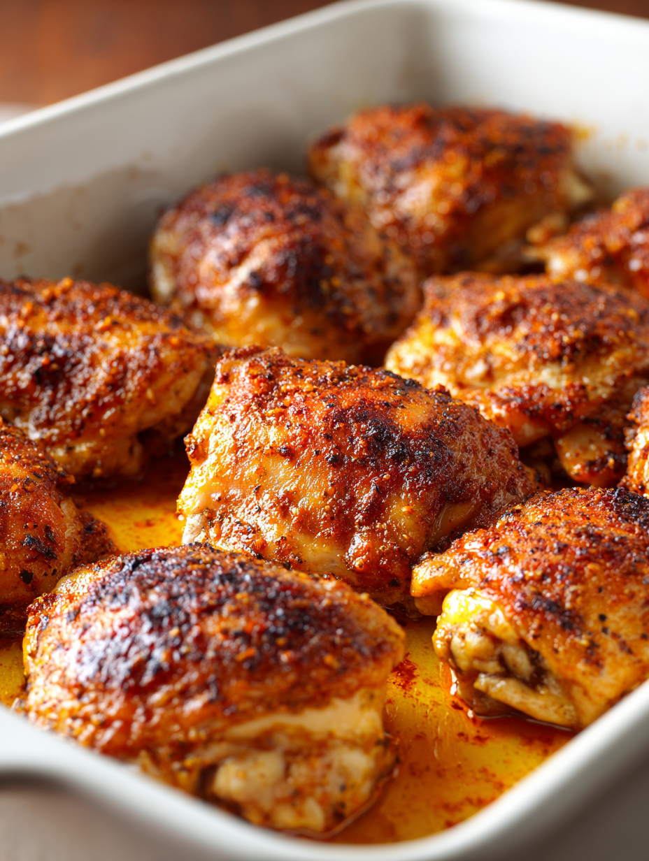 Boneless Skinless Chicken Thighs (Easy Oven Method, Juicy Every Time)