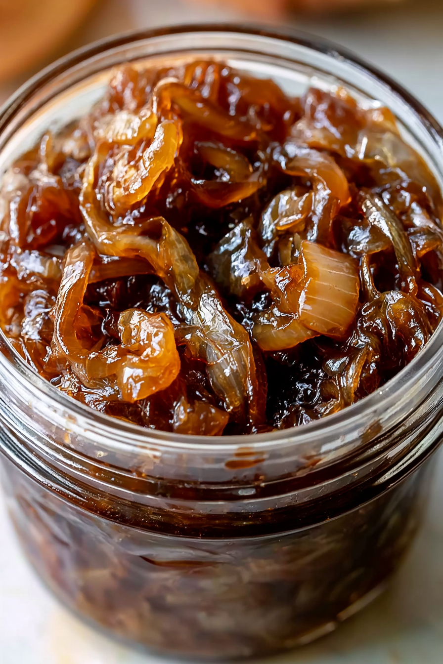 Caramelized Onions Jam with Balsamic