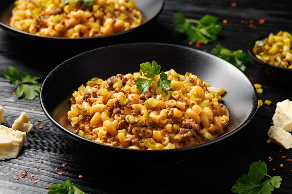 Cheeseburger Casserole