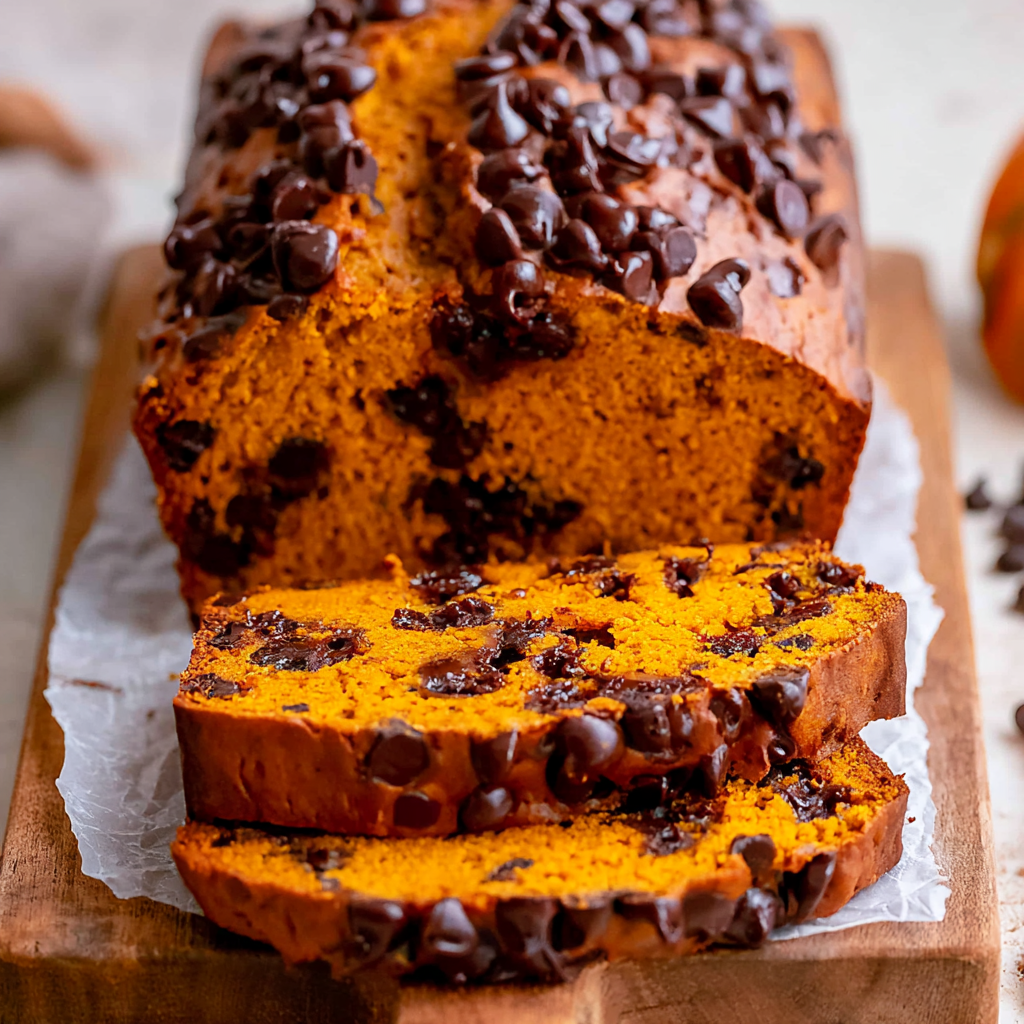 Chocolate Chip Pumpkin Bread