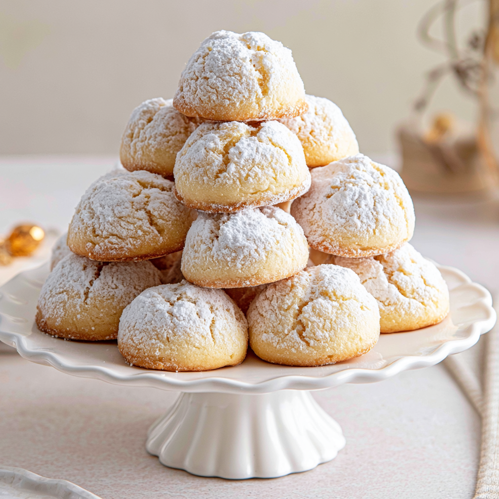 Christmas Amaretto Cookies