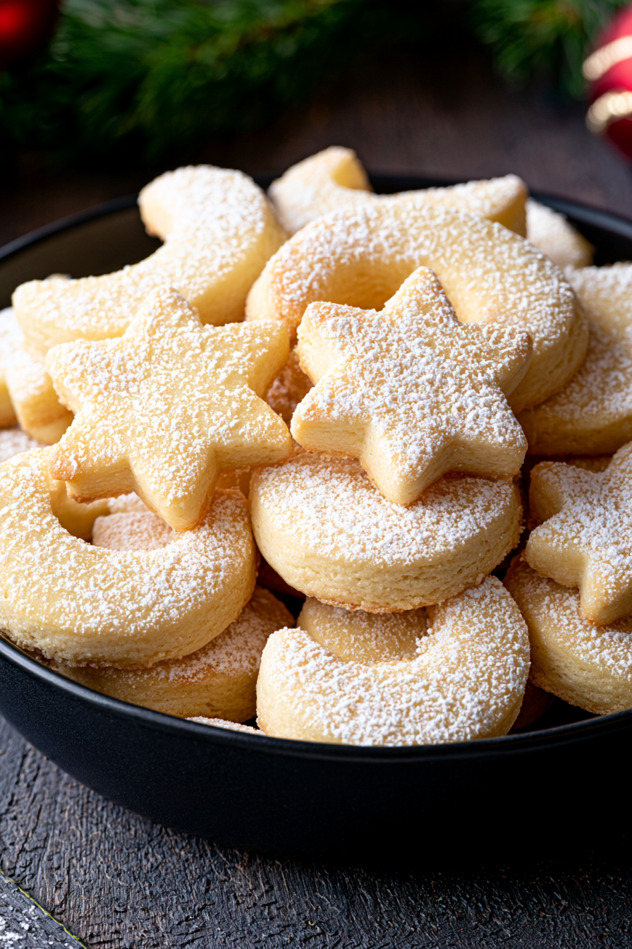 Christmas Cookies with Heavy Cream