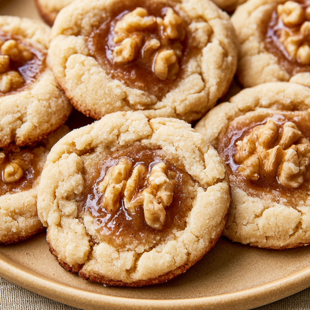 Christmas Cookies With Walnut Filling