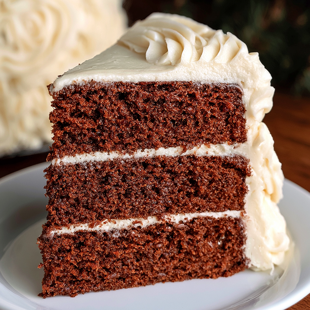 Christmas Gingerbread Layer Cake