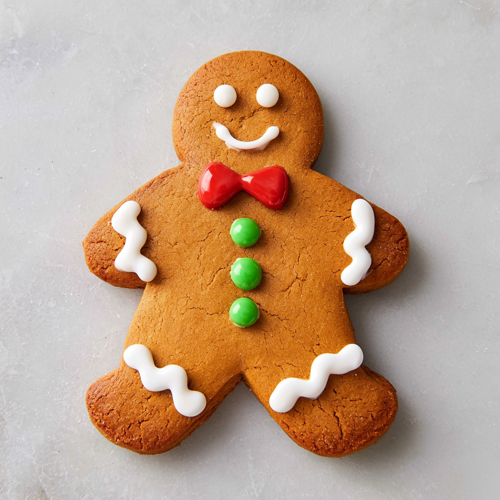 Christmas Gingerbread Man Cookies