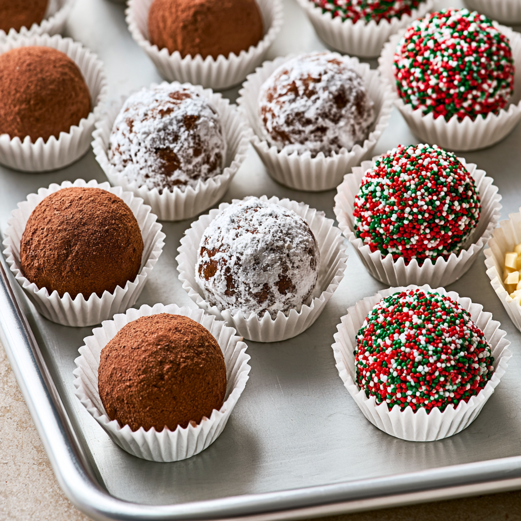 Classic Christmas Rum Balls
