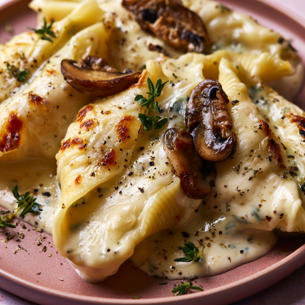 Christmas Stuffed Pasta Shells