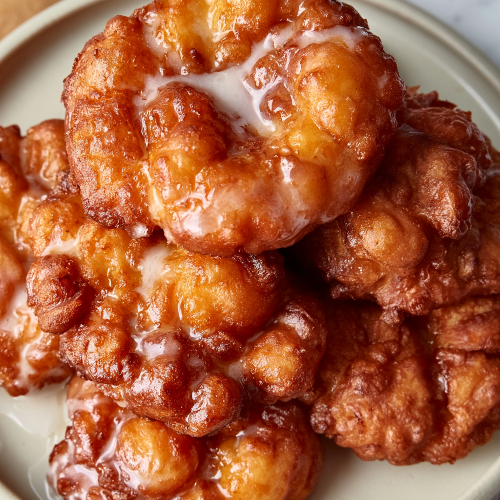 Cinnamon Big Apple Fritters