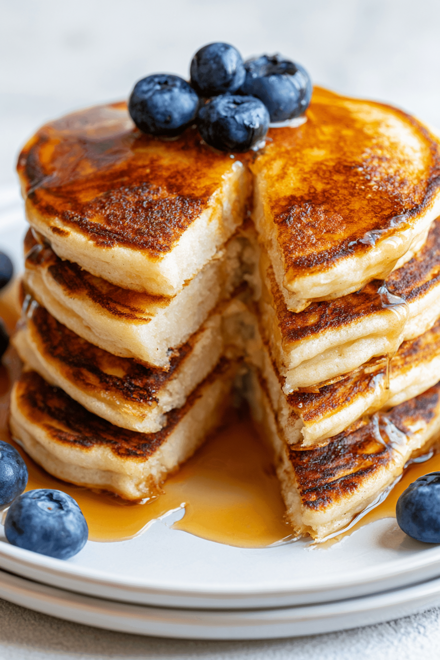 Cottage Cheese Almond Flour Pancakes
