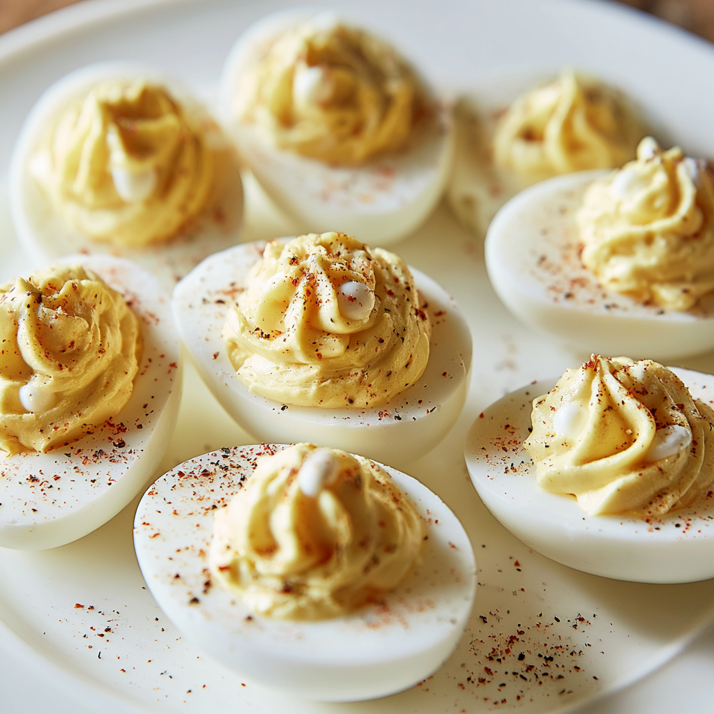 Cottage Cheese Deviled Eggs