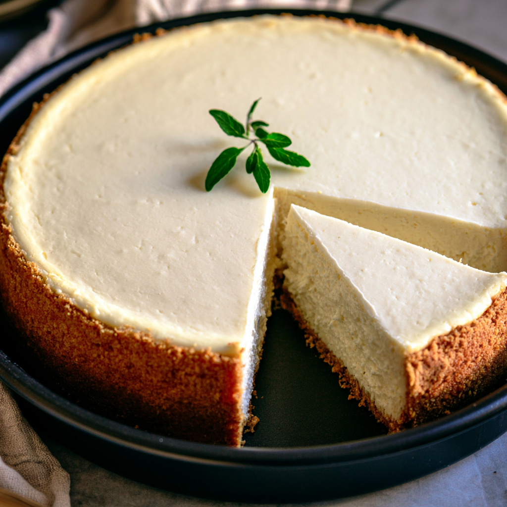 Cottage Cheese Greek Yogurt Cheesecake