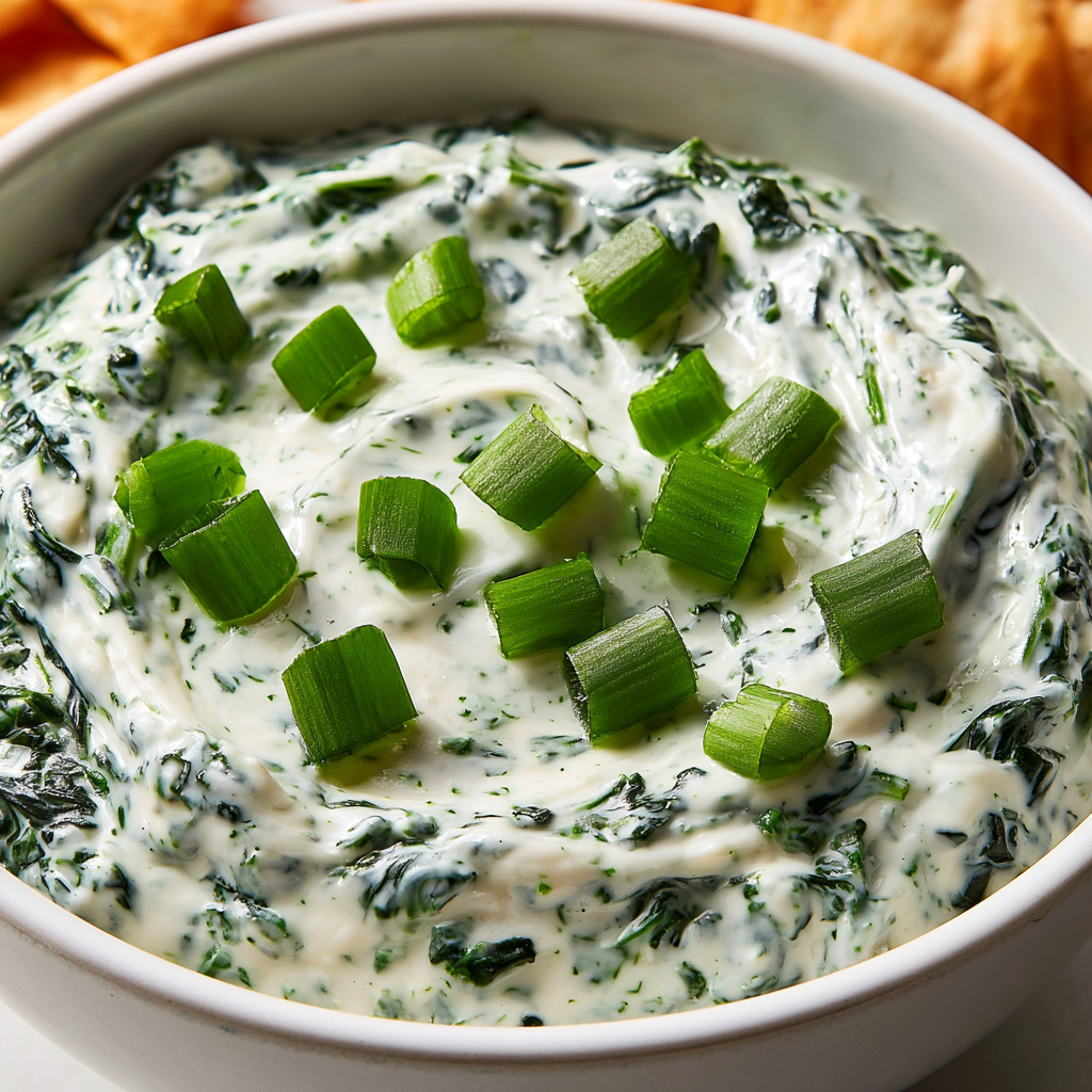 Creamy Knorr Cottage Cheese Spinach Dip