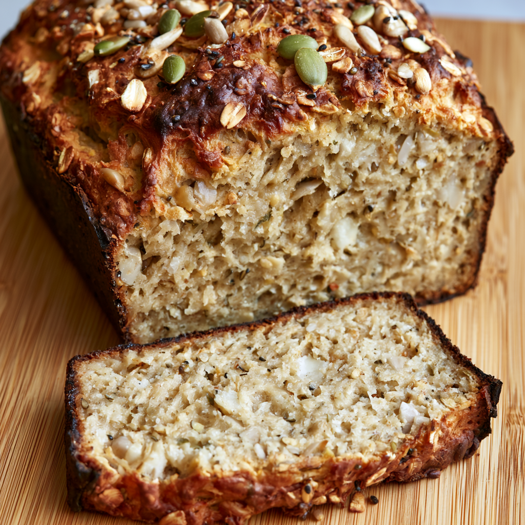 Cottage Cheese Oatmeal Bread