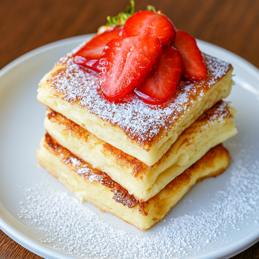 Cottage Cheese Oven Pancakes