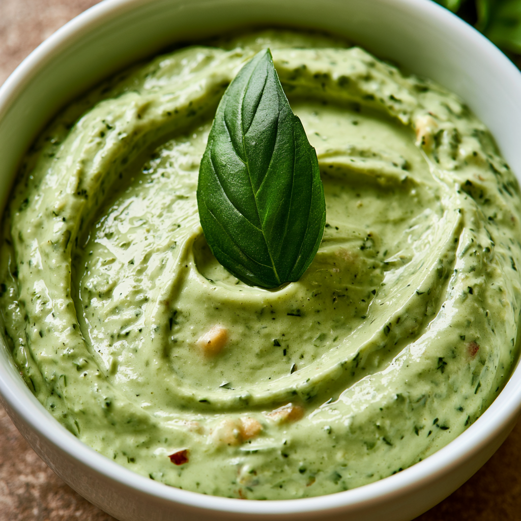 Creamy Cottage Cheese Pesto