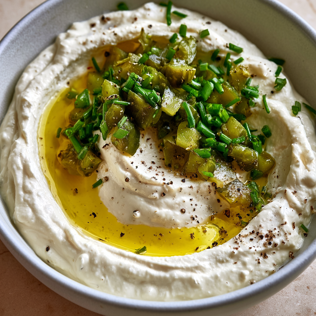 Cottage Cheese Pickle Dip